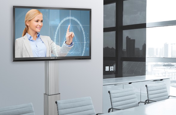 Videokonferenz mit Touch Bildschirm RHUB